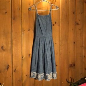 Lightweight denim sundress